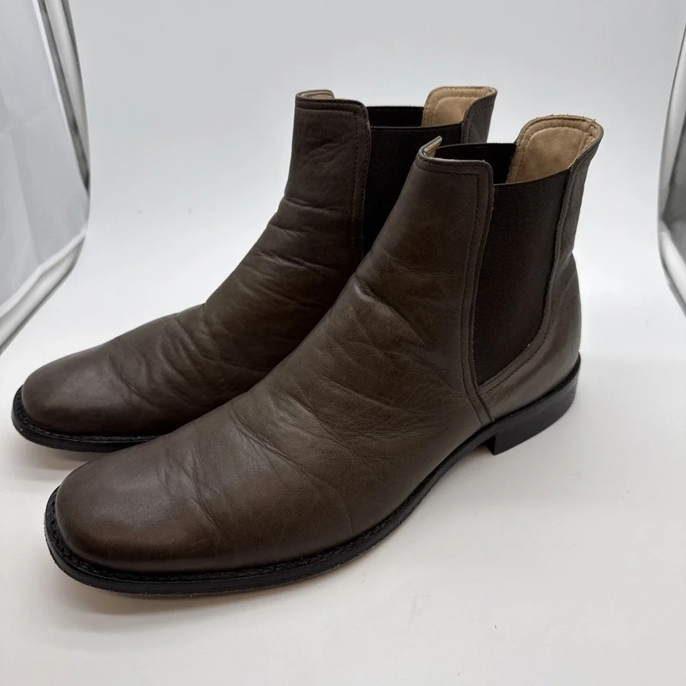 Kenneth Cole True Story Chelsea Boot Mens Size 10M Brown Leather Business/Casual